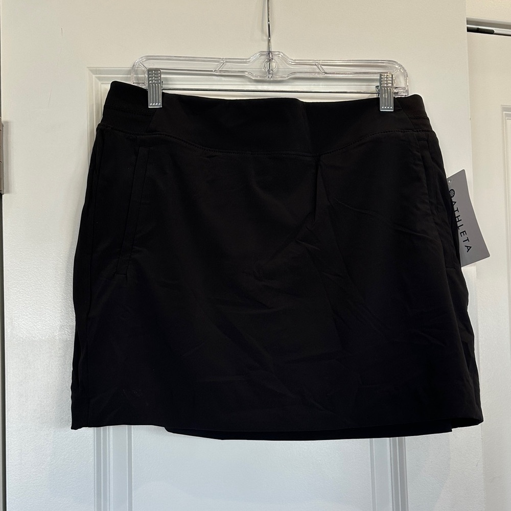 NWT Athleta Black Skort
